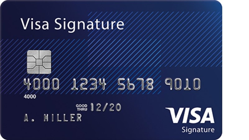 VISA Signature Card - crypcard