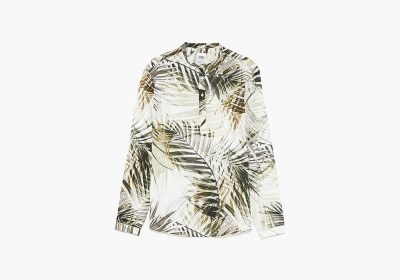 22.LEAF PRINT SHIRT