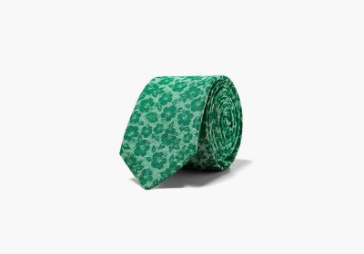 27.NARROW FLORAL TIE 1