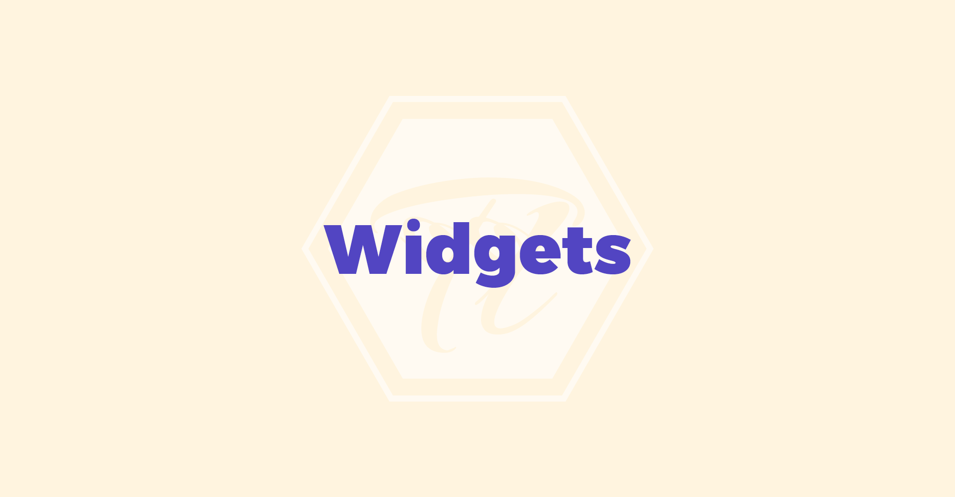 widgets 5