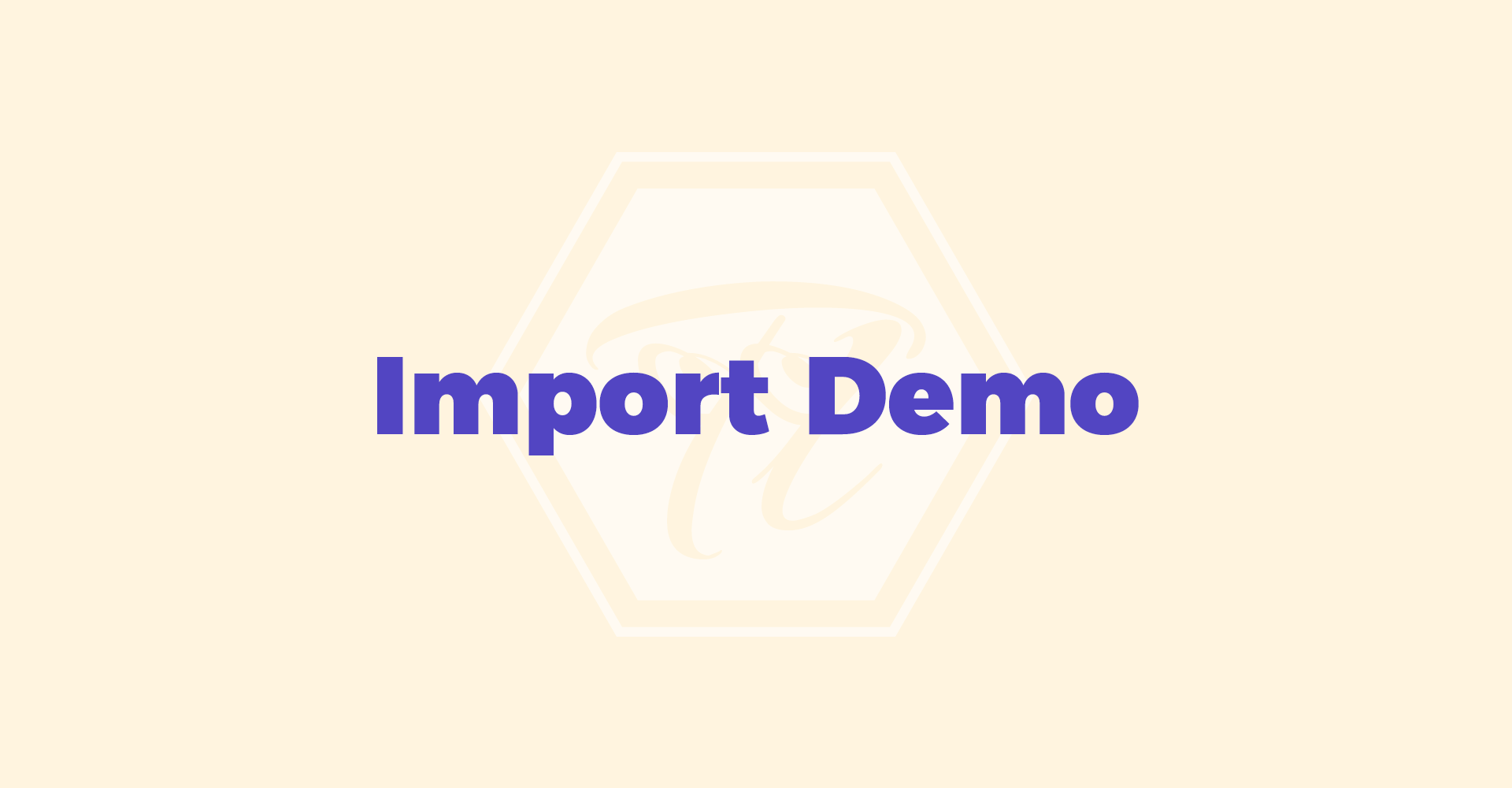 import_demo 1 1 1